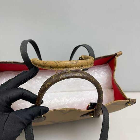 Louis Vuitton Onthego medium monogram tote shoulder bag - Picture 6 of 9